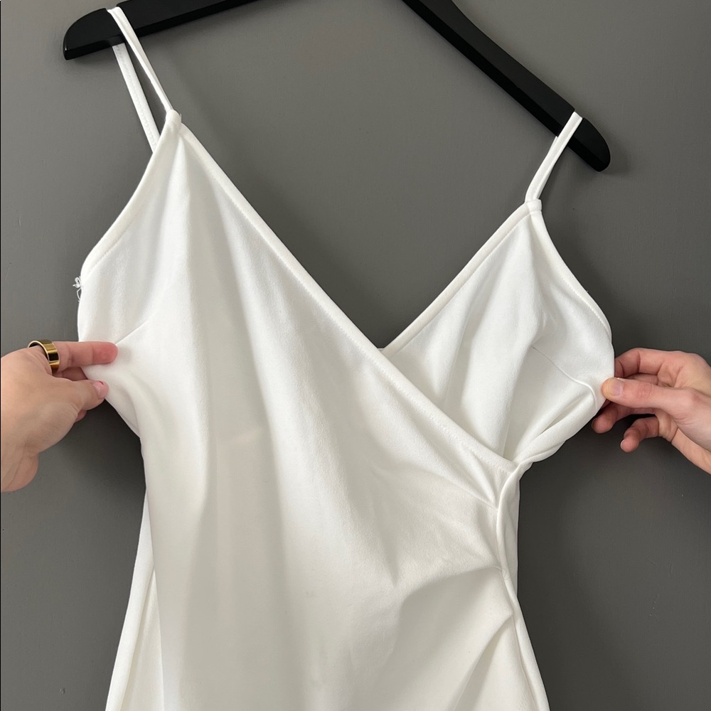 White Bodycon Dress - Picture 2 of 7